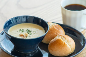 コテカフェ食べるスープのモーニングセット